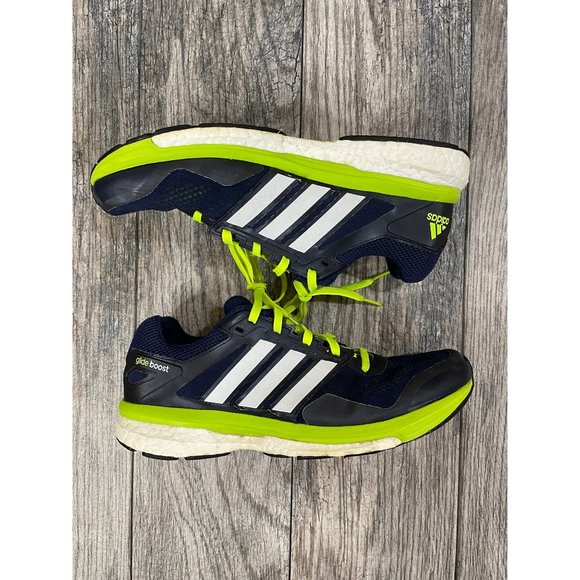 ADIDAS GLIDE BOOST SUPERNOVA Blue Mens Running Shoes Sneakers size 10 - Picture 7 of 12
